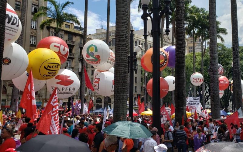 Unificados, trabalhadores dizem não à reforma da Previdência do governo