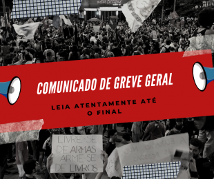 GREVE GERAL - Comunicado Importante