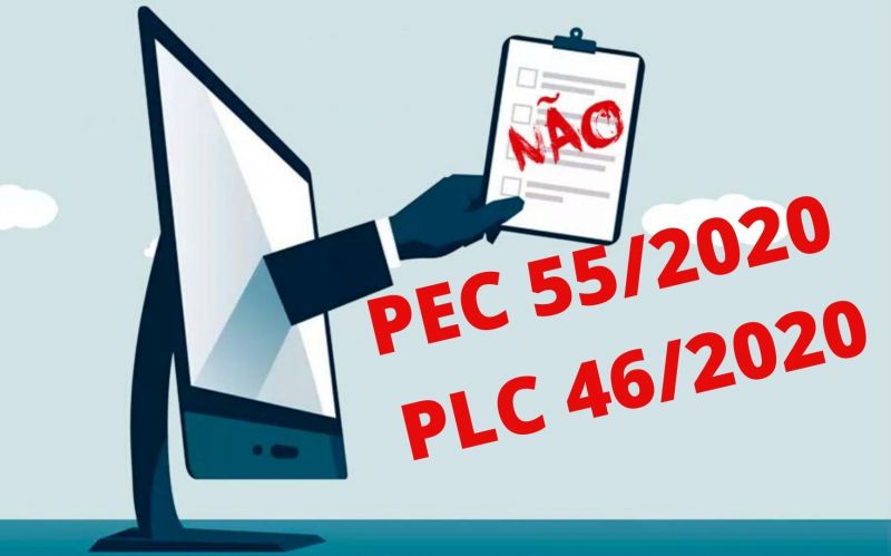 CCJ debate sobre reforma de Zema; entidades pedem a REJEIÇÃO da PEC nº 55/2020 e do PLC nº 46/2020