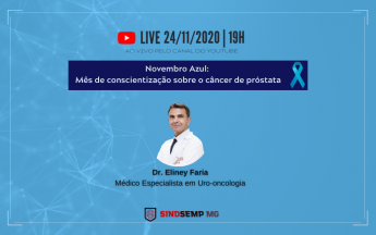 SINDSEMPMG promove live sobre Novembro Azul