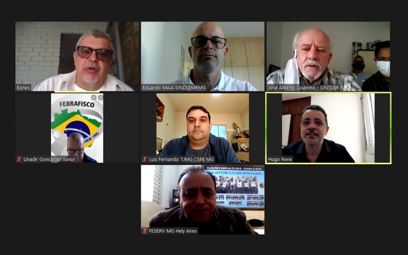 Entidades se reúnem para organizar audiência pública de enfrentamento à Reforma Administrativa