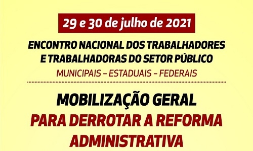 Encontro Nacional dos Trabalhadores e Trabalhadoras do Setor Público