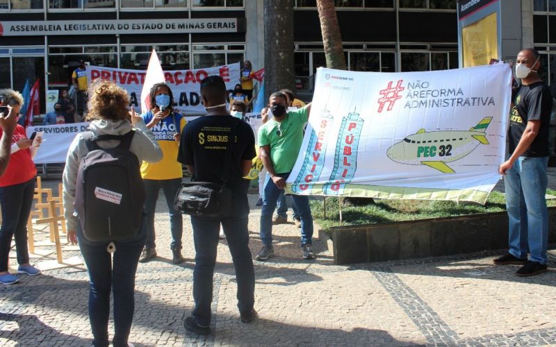 SINDSEMPMG participa da sexta-feira de lutas contra a PEC 32/2020