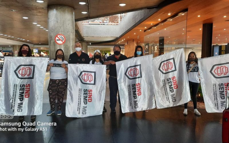 SINDSEMPMG completa 14 semanas de lutas contra a Reforma Administrativa em Brasília 