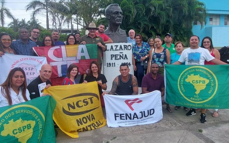 SINDSEMPMG participa de curso de formação sindical em Cuba
