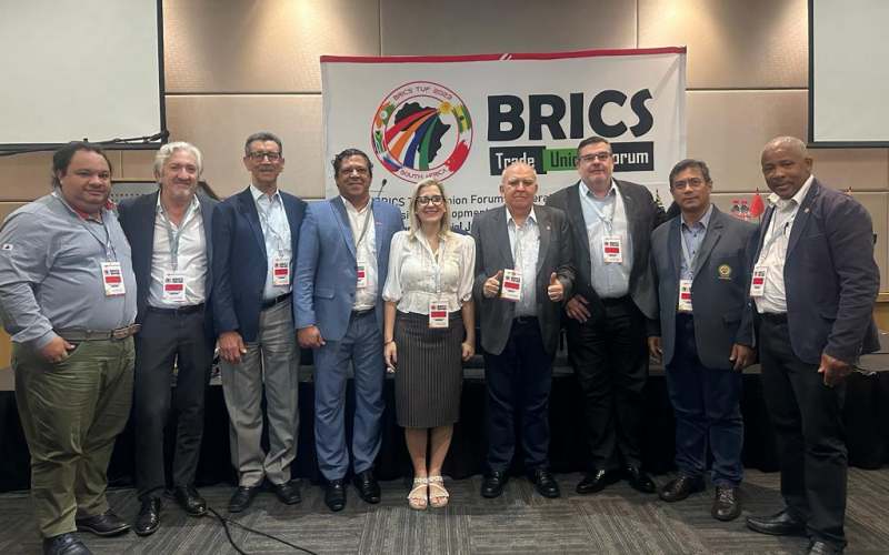 SINDSEMPMG participa do 12º Fórum Sindical Trabalhista dos BRICS realizado na África do Sul
