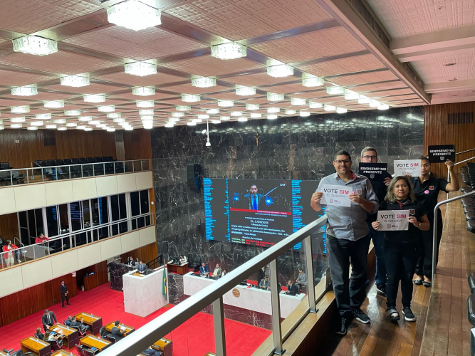 PL da Data-Base é aprovado em 1º turno no Plenário da Assembleia Legislativa