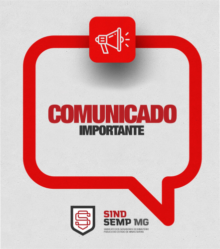COMUNICADO IMPORTANTE!