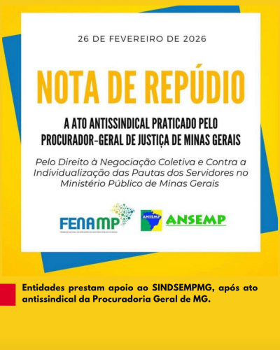 ENTIDADES SINDICAIS PRESTAM APOIO AO SINDSEMPMG!