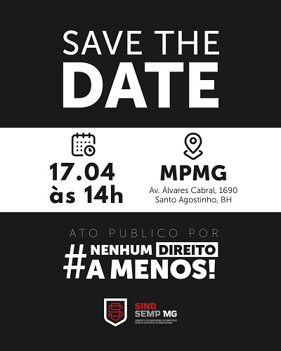 SINDSEMPMG convoca servidores para mobilização e orienta envio de ofício às chefias