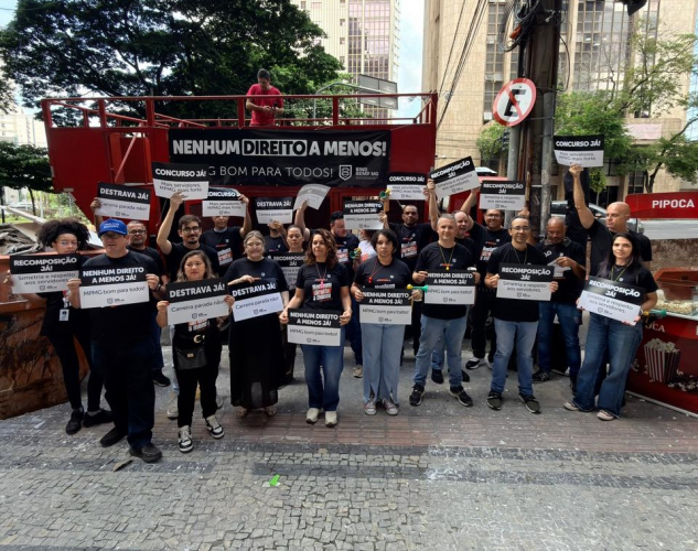 Servidores realizam Ato Público por um MPMG bom para todos