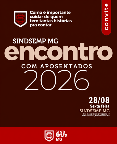 SINDSEMPMG promove Encontro com os Aposentados 2026; confirme sua participação