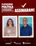 Imagem conteúdo Fanny Melo e Wagner Ferreira assumem compromisso com servidores do sistema de Justiça e defendem mais representação no Legislativo